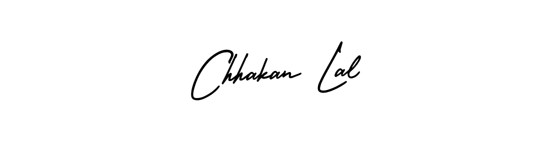 How to make Chhakan Lal name signature. Use AmerikaSignatureDemo-Regular style for creating short signs online. This is the latest handwritten sign. Chhakan Lal signature style 3 images and pictures png
