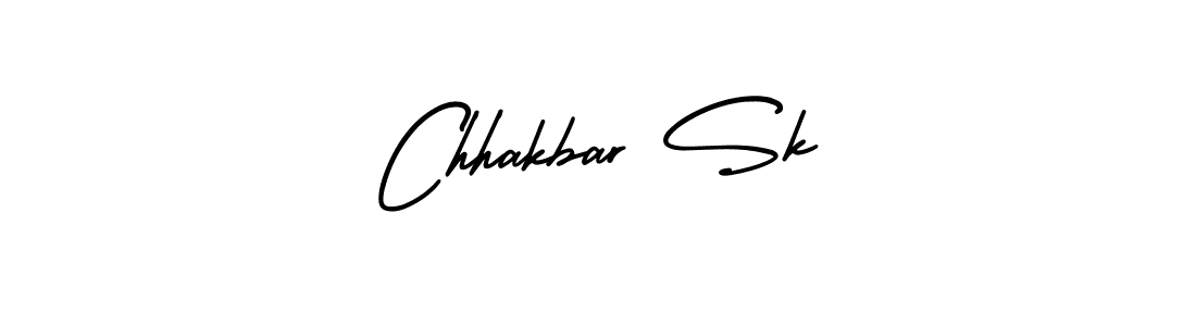 Make a beautiful signature design for name Chhakbar Sk. With this signature (AmerikaSignatureDemo-Regular) style, you can create a handwritten signature for free. Chhakbar Sk signature style 3 images and pictures png