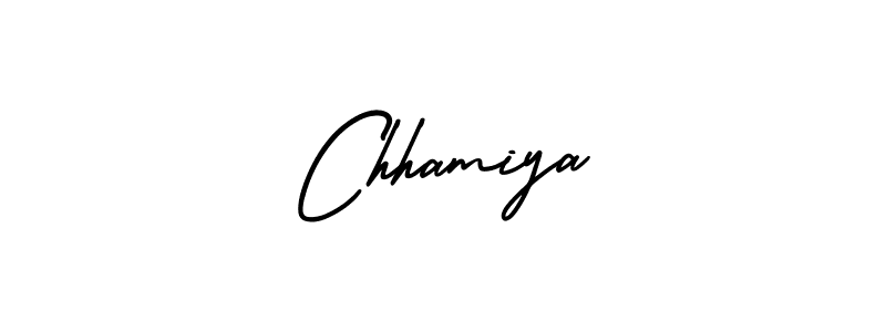 How to Draw Chhamiya signature style? AmerikaSignatureDemo-Regular is a latest design signature styles for name Chhamiya. Chhamiya signature style 3 images and pictures png