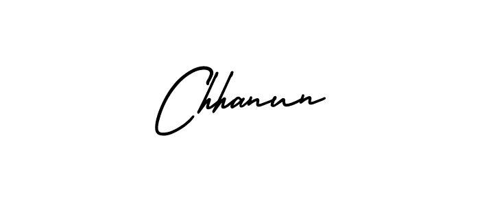 It looks lik you need a new signature style for name Chhanun. Design unique handwritten (AmerikaSignatureDemo-Regular) signature with our free signature maker in just a few clicks. Chhanun signature style 3 images and pictures png