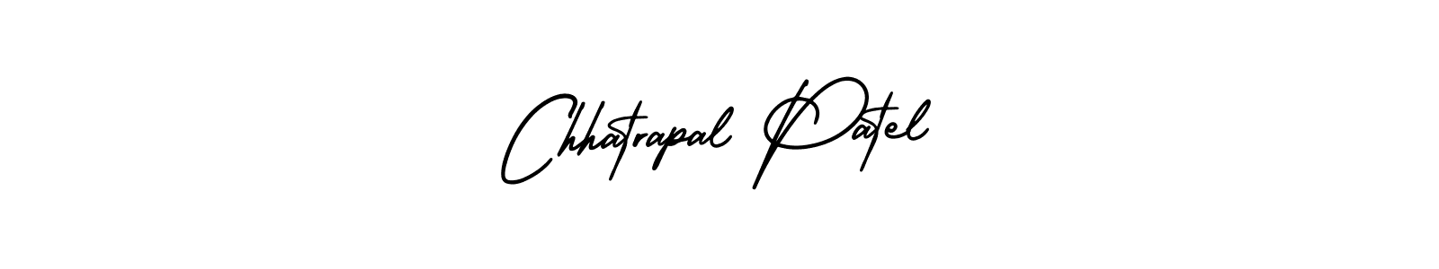 How to make Chhatrapal Patel signature? AmerikaSignatureDemo-Regular is a professional autograph style. Create handwritten signature for Chhatrapal Patel name. Chhatrapal Patel signature style 3 images and pictures png