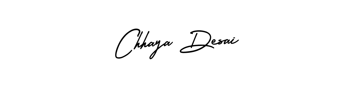 AmerikaSignatureDemo-Regular is a professional signature style that is perfect for those who want to add a touch of class to their signature. It is also a great choice for those who want to make their signature more unique. Get Chhaya Desai name to fancy signature for free. Chhaya Desai signature style 3 images and pictures png