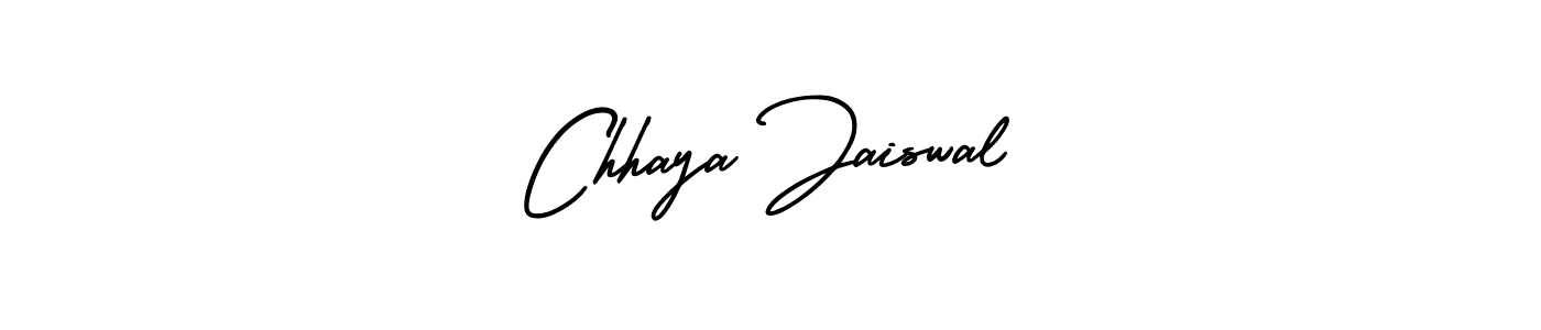 Design your own signature with our free online signature maker. With this signature software, you can create a handwritten (AmerikaSignatureDemo-Regular) signature for name Chhaya Jaiswal. Chhaya Jaiswal signature style 3 images and pictures png