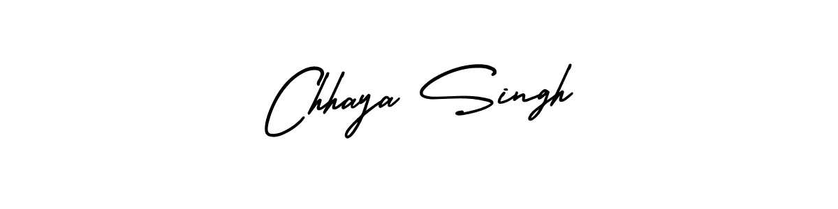 Make a short Chhaya Singh signature style. Manage your documents anywhere anytime using AmerikaSignatureDemo-Regular. Create and add eSignatures, submit forms, share and send files easily. Chhaya Singh signature style 3 images and pictures png