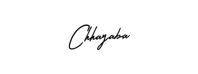 It looks lik you need a new signature style for name Chhayaba. Design unique handwritten (AmerikaSignatureDemo-Regular) signature with our free signature maker in just a few clicks. Chhayaba signature style 3 images and pictures png
