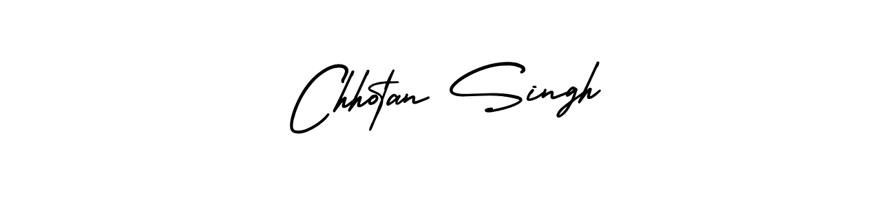 How to make Chhotan Singh name signature. Use AmerikaSignatureDemo-Regular style for creating short signs online. This is the latest handwritten sign. Chhotan Singh signature style 3 images and pictures png