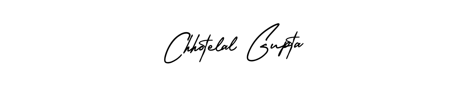 Design your own signature with our free online signature maker. With this signature software, you can create a handwritten (AmerikaSignatureDemo-Regular) signature for name Chhotelal Gupta. Chhotelal Gupta signature style 3 images and pictures png