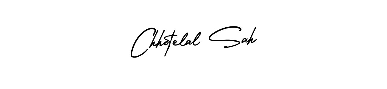How to make Chhotelal Sah signature? AmerikaSignatureDemo-Regular is a professional autograph style. Create handwritten signature for Chhotelal Sah name. Chhotelal Sah signature style 3 images and pictures png