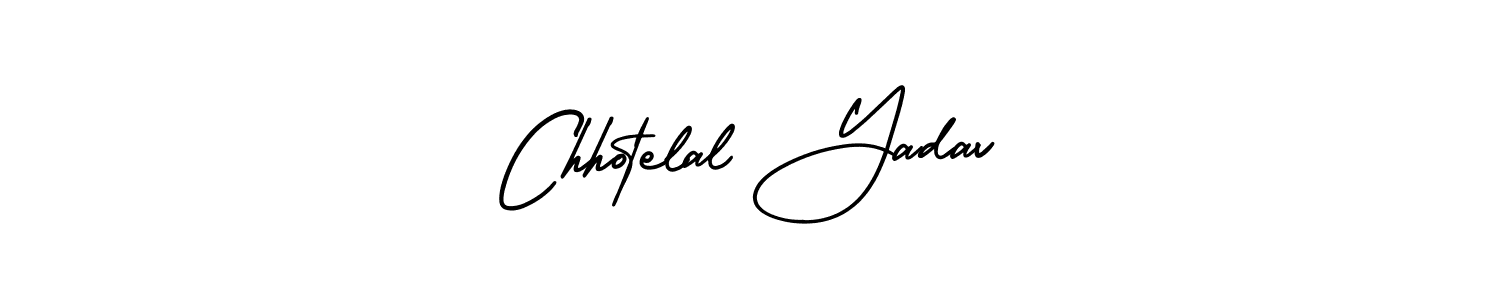 How to make Chhotelal Yadav signature? AmerikaSignatureDemo-Regular is a professional autograph style. Create handwritten signature for Chhotelal Yadav name. Chhotelal Yadav signature style 3 images and pictures png