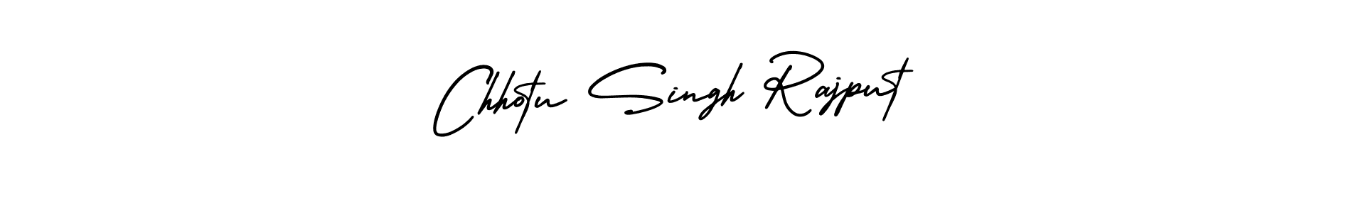 How to make Chhotu Singh Rajput name signature. Use AmerikaSignatureDemo-Regular style for creating short signs online. This is the latest handwritten sign. Chhotu Singh Rajput signature style 3 images and pictures png