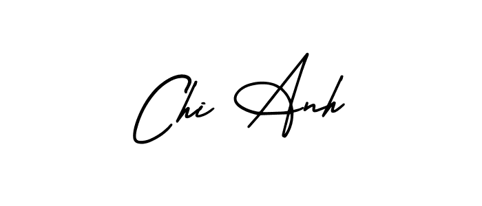 Best and Professional Signature Style for Chi Anh. AmerikaSignatureDemo-Regular Best Signature Style Collection. Chi Anh signature style 3 images and pictures png