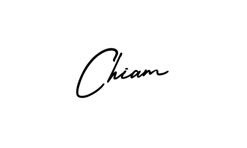 Create a beautiful signature design for name Chiam. With this signature (AmerikaSignatureDemo-Regular) fonts, you can make a handwritten signature for free. Chiam signature style 3 images and pictures png