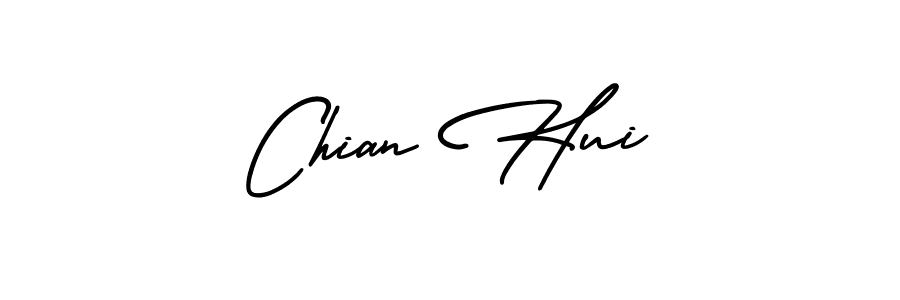 Make a beautiful signature design for name Chian Hui. Use this online signature maker to create a handwritten signature for free. Chian Hui signature style 3 images and pictures png