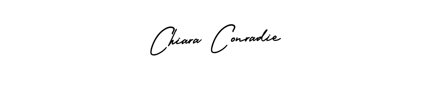 Create a beautiful signature design for name Chiara Conradie. With this signature (AmerikaSignatureDemo-Regular) fonts, you can make a handwritten signature for free. Chiara Conradie signature style 3 images and pictures png