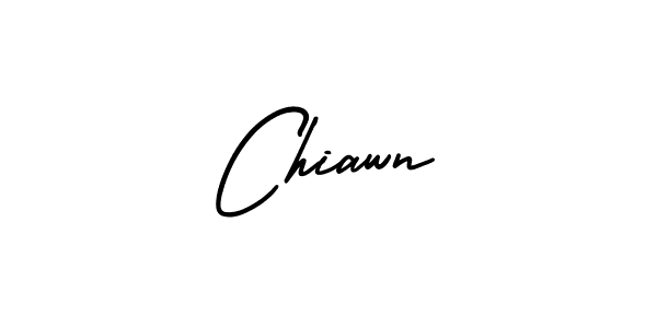 Make a beautiful signature design for name Chiawn. Use this online signature maker to create a handwritten signature for free. Chiawn signature style 3 images and pictures png