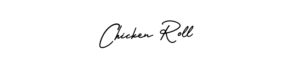 Also You can easily find your signature by using the search form. We will create Chicken Roll name handwritten signature images for you free of cost using AmerikaSignatureDemo-Regular sign style. Chicken Roll signature style 3 images and pictures png