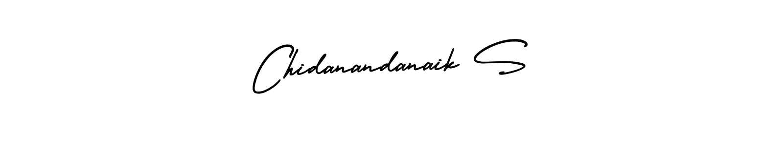 Also we have Chidanandanaik S name is the best signature style. Create professional handwritten signature collection using AmerikaSignatureDemo-Regular autograph style. Chidanandanaik S signature style 3 images and pictures png