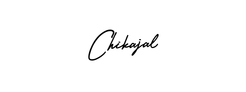 Make a beautiful signature design for name Chikajal. With this signature (AmerikaSignatureDemo-Regular) style, you can create a handwritten signature for free. Chikajal signature style 3 images and pictures png