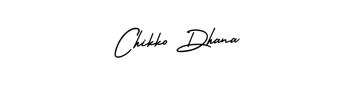 Also we have Chikko Dhana name is the best signature style. Create professional handwritten signature collection using AmerikaSignatureDemo-Regular autograph style. Chikko Dhana signature style 3 images and pictures png