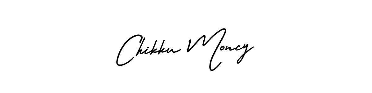 Use a signature maker to create a handwritten signature online. With this signature software, you can design (AmerikaSignatureDemo-Regular) your own signature for name Chikku Moncy. Chikku Moncy signature style 3 images and pictures png