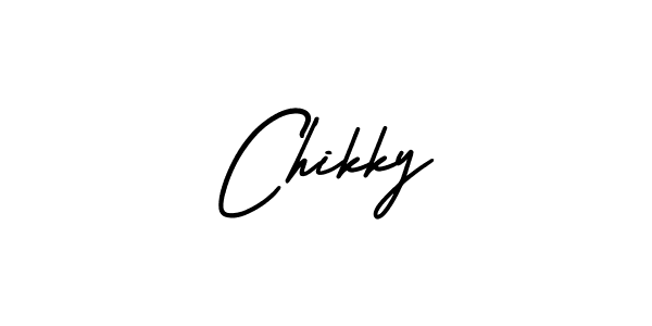 Also we have Chikky name is the best signature style. Create professional handwritten signature collection using AmerikaSignatureDemo-Regular autograph style. Chikky signature style 3 images and pictures png