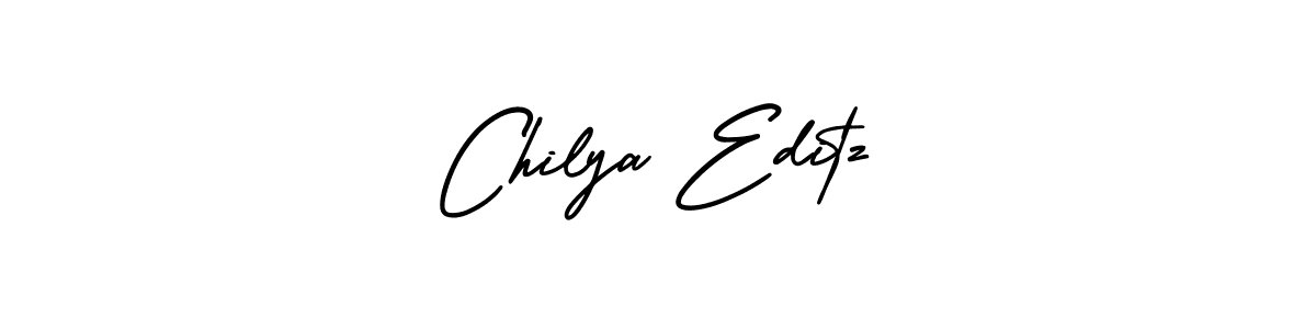 It looks lik you need a new signature style for name Chilya Editz. Design unique handwritten (AmerikaSignatureDemo-Regular) signature with our free signature maker in just a few clicks. Chilya Editz signature style 3 images and pictures png