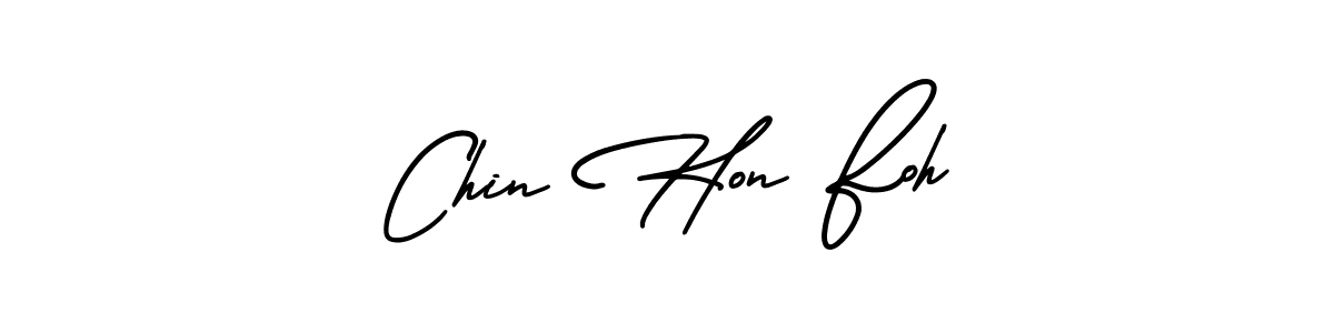 Similarly AmerikaSignatureDemo-Regular is the best handwritten signature design. Signature creator online .You can use it as an online autograph creator for name Chin Hon Foh. Chin Hon Foh signature style 3 images and pictures png
