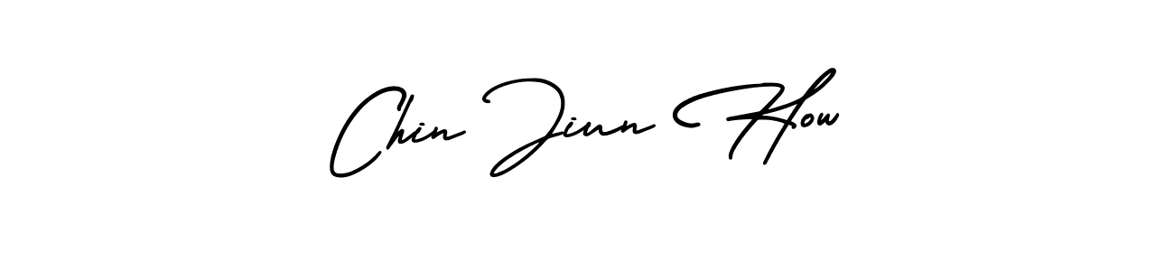 Also You can easily find your signature by using the search form. We will create Chin Jiun How name handwritten signature images for you free of cost using AmerikaSignatureDemo-Regular sign style. Chin Jiun How signature style 3 images and pictures png