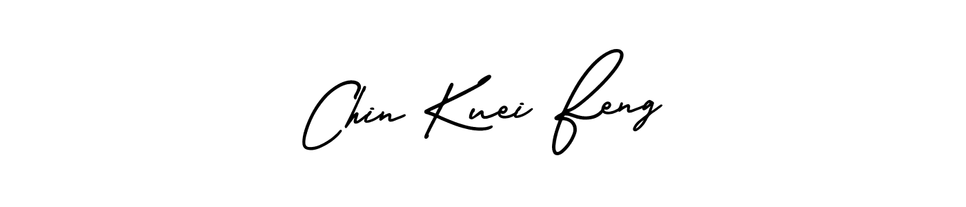Use a signature maker to create a handwritten signature online. With this signature software, you can design (AmerikaSignatureDemo-Regular) your own signature for name Chin Kuei Feng. Chin Kuei Feng signature style 3 images and pictures png