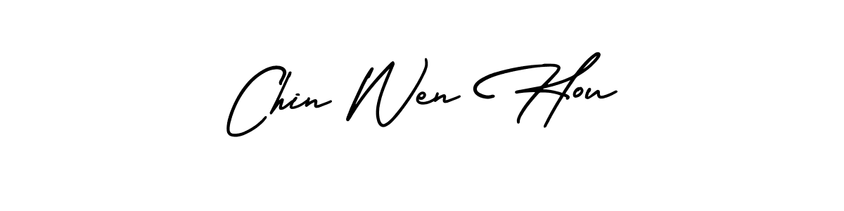 Once you've used our free online signature maker to create your best signature AmerikaSignatureDemo-Regular style, it's time to enjoy all of the benefits that Chin Wen Hou name signing documents. Chin Wen Hou signature style 3 images and pictures png