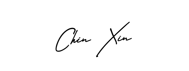 This is the best signature style for the Chin Xin name. Also you like these signature font (AmerikaSignatureDemo-Regular). Mix name signature. Chin Xin signature style 3 images and pictures png