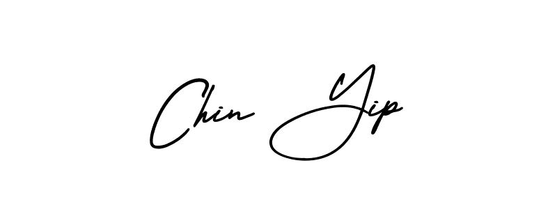 How to Draw Chin Yip signature style? AmerikaSignatureDemo-Regular is a latest design signature styles for name Chin Yip. Chin Yip signature style 3 images and pictures png