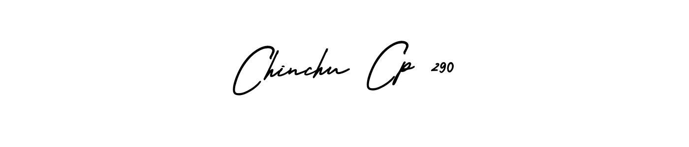 How to make Chinchu Cp 290 name signature. Use AmerikaSignatureDemo-Regular style for creating short signs online. This is the latest handwritten sign. Chinchu Cp 290 signature style 3 images and pictures png