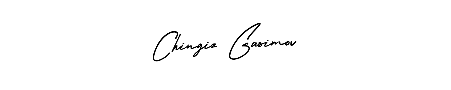 Use a signature maker to create a handwritten signature online. With this signature software, you can design (AmerikaSignatureDemo-Regular) your own signature for name Chingiz Gasimov. Chingiz Gasimov signature style 3 images and pictures png