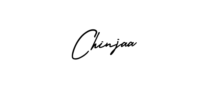 How to Draw Chinjaa signature style? AmerikaSignatureDemo-Regular is a latest design signature styles for name Chinjaa. Chinjaa signature style 3 images and pictures png