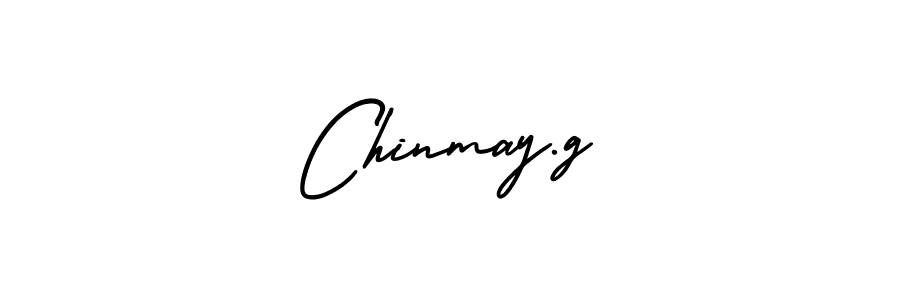 Design your own signature with our free online signature maker. With this signature software, you can create a handwritten (AmerikaSignatureDemo-Regular) signature for name Chinmay.g. Chinmay.g signature style 3 images and pictures png