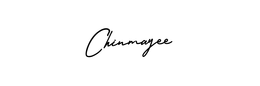 You should practise on your own different ways (AmerikaSignatureDemo-Regular) to write your name (Chinmayee) in signature. don't let someone else do it for you. Chinmayee signature style 3 images and pictures png