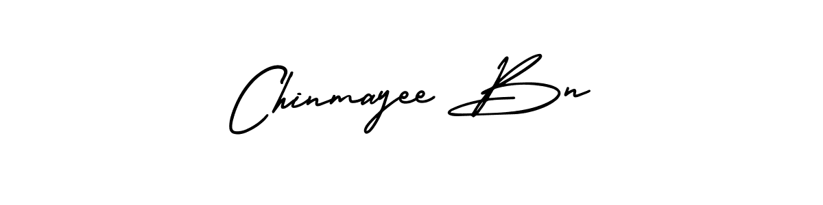 Design your own signature with our free online signature maker. With this signature software, you can create a handwritten (AmerikaSignatureDemo-Regular) signature for name Chinmayee Bn. Chinmayee Bn signature style 3 images and pictures png