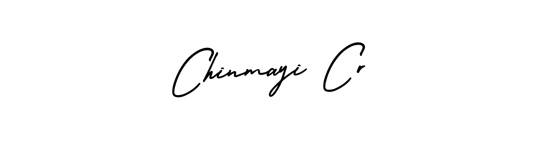 Chinmayi Cr stylish signature style. Best Handwritten Sign (AmerikaSignatureDemo-Regular) for my name. Handwritten Signature Collection Ideas for my name Chinmayi Cr. Chinmayi Cr signature style 3 images and pictures png