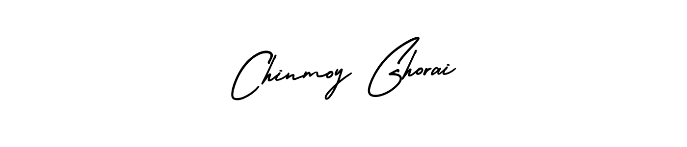 Chinmoy Ghorai stylish signature style. Best Handwritten Sign (AmerikaSignatureDemo-Regular) for my name. Handwritten Signature Collection Ideas for my name Chinmoy Ghorai. Chinmoy Ghorai signature style 3 images and pictures png