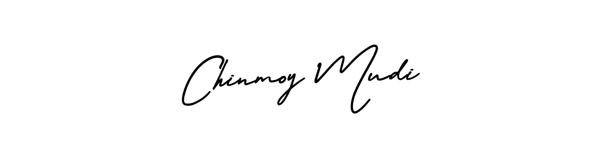 Also You can easily find your signature by using the search form. We will create Chinmoy Mudi name handwritten signature images for you free of cost using AmerikaSignatureDemo-Regular sign style. Chinmoy Mudi signature style 3 images and pictures png