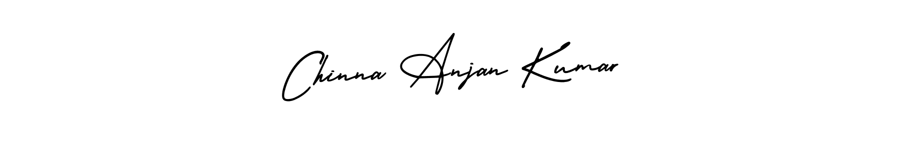 Similarly AmerikaSignatureDemo-Regular is the best handwritten signature design. Signature creator online .You can use it as an online autograph creator for name Chinna Anjan Kumar. Chinna Anjan Kumar signature style 3 images and pictures png