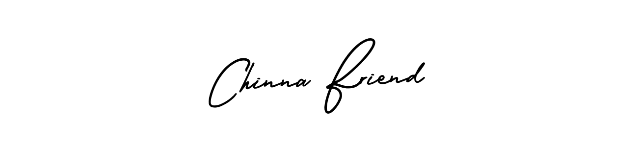 Also You can easily find your signature by using the search form. We will create Chinna Friend name handwritten signature images for you free of cost using AmerikaSignatureDemo-Regular sign style. Chinna Friend signature style 3 images and pictures png