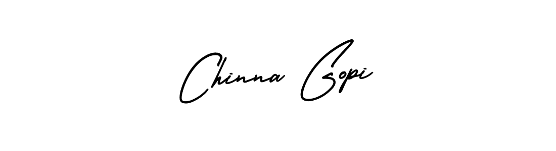 Create a beautiful signature design for name Chinna Gopi. With this signature (AmerikaSignatureDemo-Regular) fonts, you can make a handwritten signature for free. Chinna Gopi signature style 3 images and pictures png