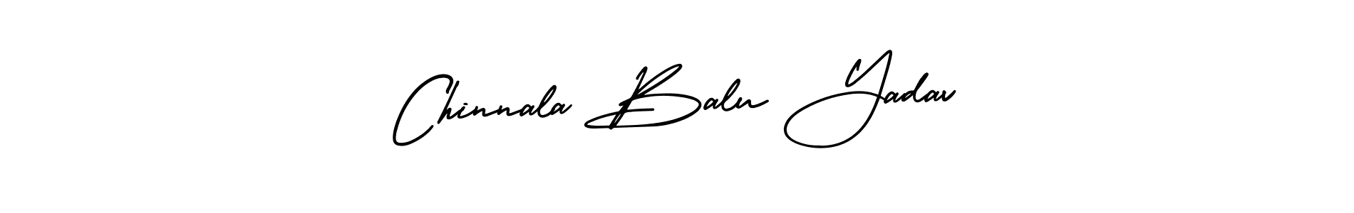 Chinnala Balu Yadav stylish signature style. Best Handwritten Sign (AmerikaSignatureDemo-Regular) for my name. Handwritten Signature Collection Ideas for my name Chinnala Balu Yadav. Chinnala Balu Yadav signature style 3 images and pictures png