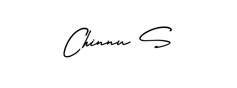 AmerikaSignatureDemo-Regular is a professional signature style that is perfect for those who want to add a touch of class to their signature. It is also a great choice for those who want to make their signature more unique. Get Chinnu S name to fancy signature for free. Chinnu S signature style 3 images and pictures png