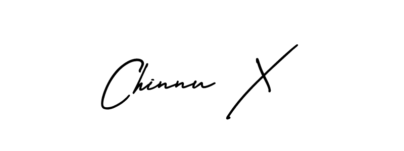 Also You can easily find your signature by using the search form. We will create Chinnu X name handwritten signature images for you free of cost using AmerikaSignatureDemo-Regular sign style. Chinnu X signature style 3 images and pictures png