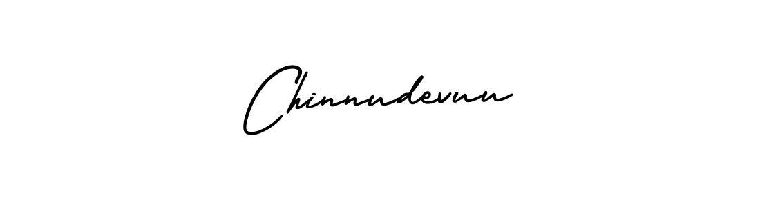 Use a signature maker to create a handwritten signature online. With this signature software, you can design (AmerikaSignatureDemo-Regular) your own signature for name Chinnudevuu. Chinnudevuu signature style 3 images and pictures png