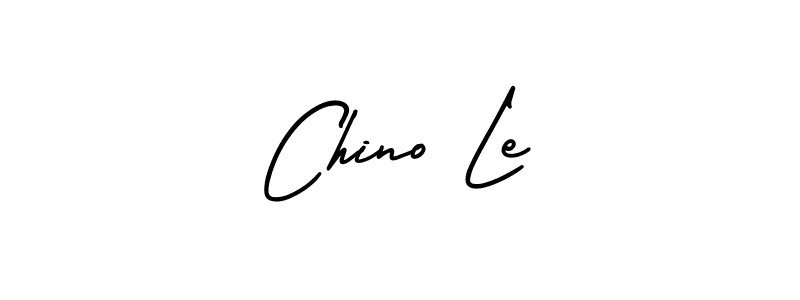 Make a beautiful signature design for name Chino Le. With this signature (AmerikaSignatureDemo-Regular) style, you can create a handwritten signature for free. Chino Le signature style 3 images and pictures png