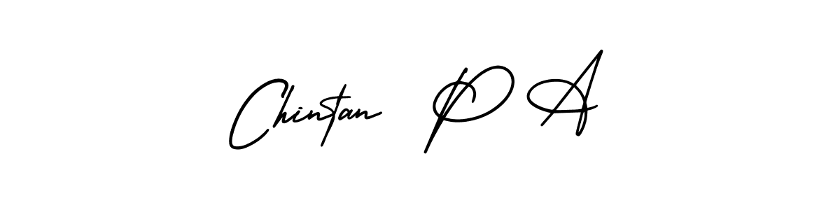 Once you've used our free online signature maker to create your best signature AmerikaSignatureDemo-Regular style, it's time to enjoy all of the benefits that Chintan  P A name signing documents. Chintan  P A signature style 3 images and pictures png